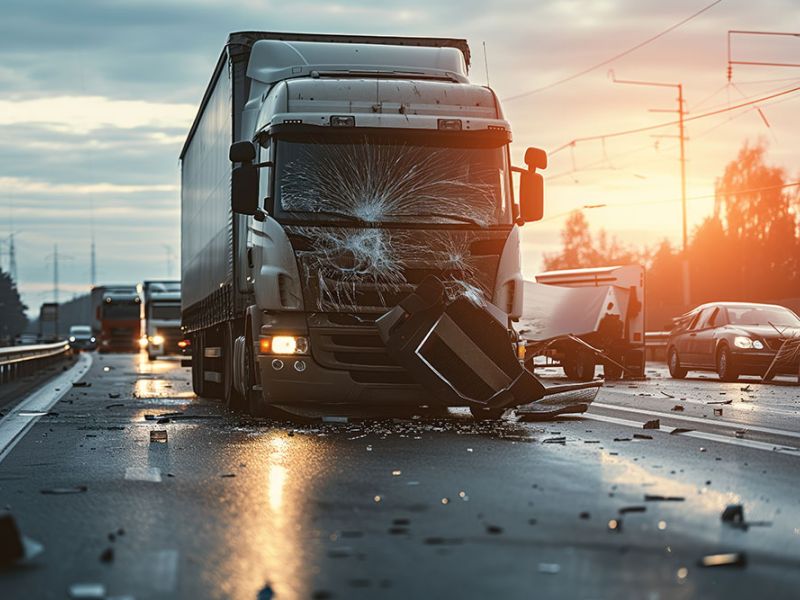 employee line icon with briefcase