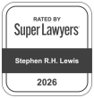 Super Lawyers Stephen R.H. Lewis 2026