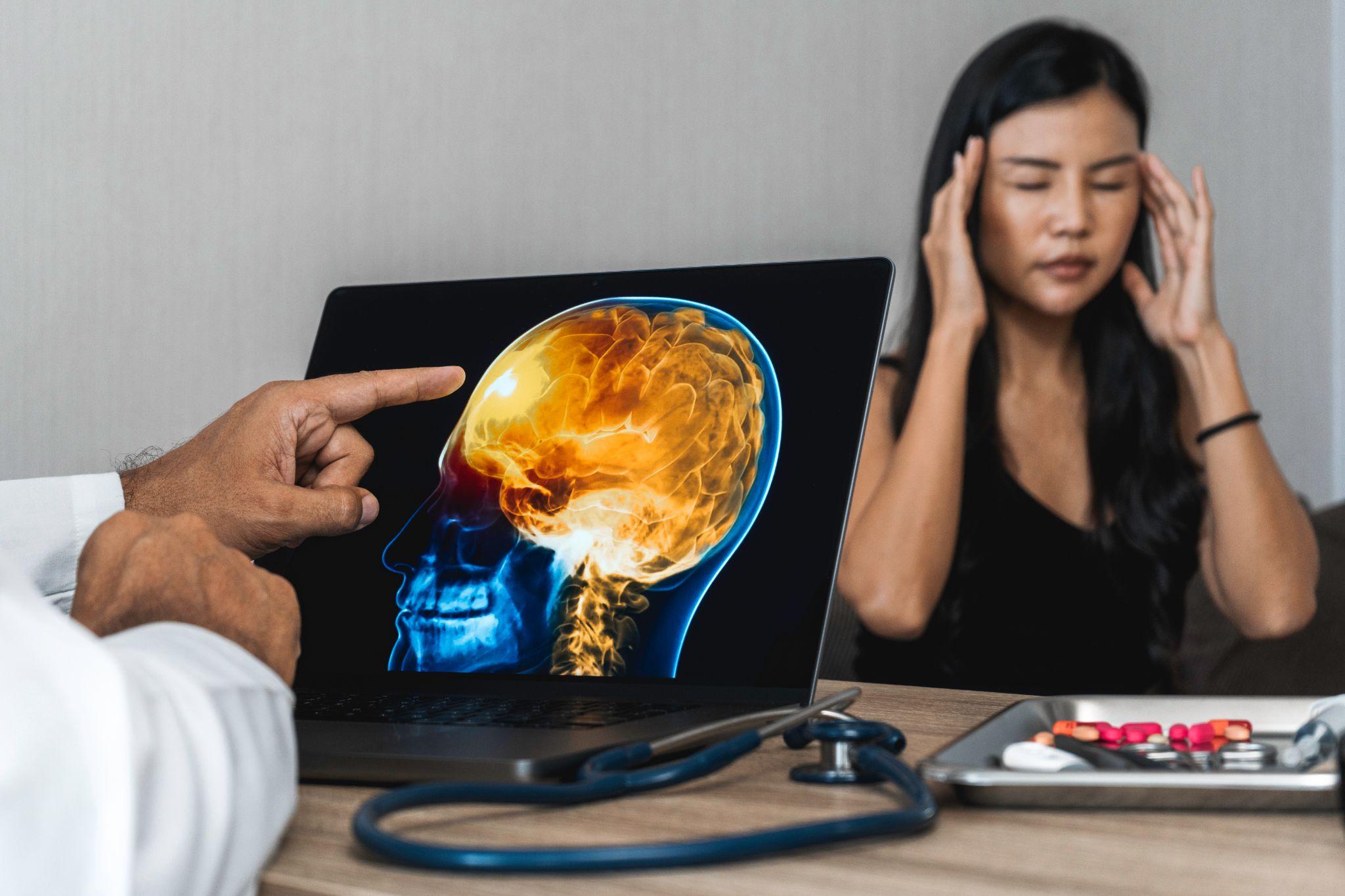 Brain damage from an accident