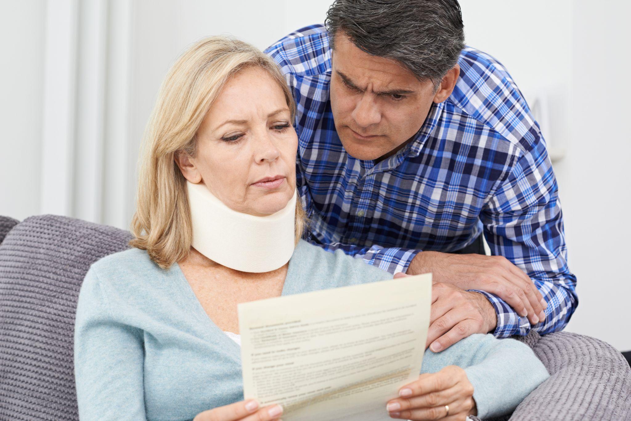 Reviewing medical bills after a personal injury accident